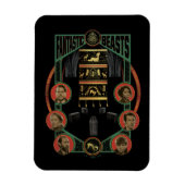 Fantastische balkruimte van vereiste grafisch magneet (Verticaal)