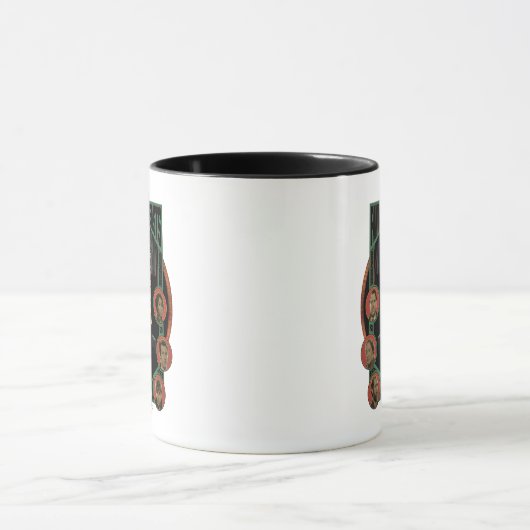 Fantastische balkruimte van vereiste grafisch mok (Midden)