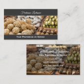 Fantastische banketbakkerswaren en koekjes visitekaartje (Voorkant / Achterkant)