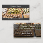 Fantastische banketbakkerswaren en koekjes visitekaartje (Voorkant / Achterkant)