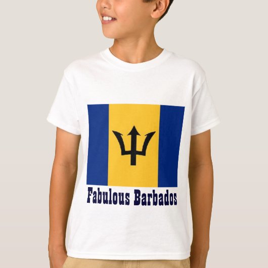 fantastische barbados kinder t-shirt (Voorkant)