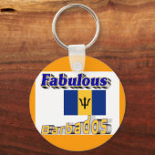 fantastische barbados sleutelhanger (Voorkant)