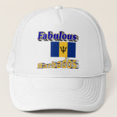 fantastische barbados trucker pet (Voorkant)