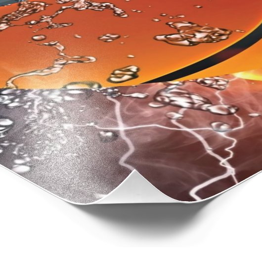 fantastische basketbal foto afdruk (Hoek)