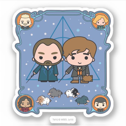 FANTASTISCHE BEASTEN: DE CRIMINALITEITEN VAN GRIND STICKER (Voorkant)