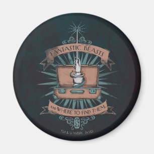 FANTASTISCHE BEASTEN EN WAAR ZE KUNNEN VINDEN™ MAGNEET