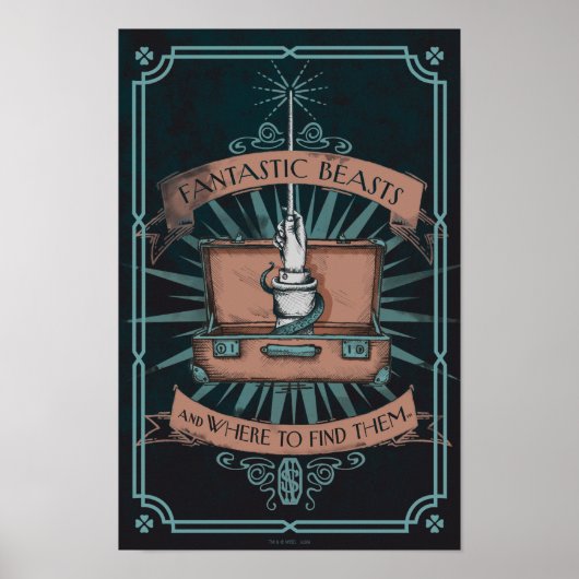 FANTASTISCHE BEASTEN EN WAAR ZE KUNNEN VINDEN™ POSTER (Voorkant)