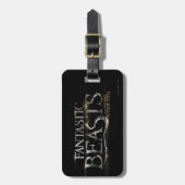 FANTASTISCHE BEASTEN EN WAAR ZE KUNNEN WORDEN VAST BAGAGELABEL (Voorkant verticaal)