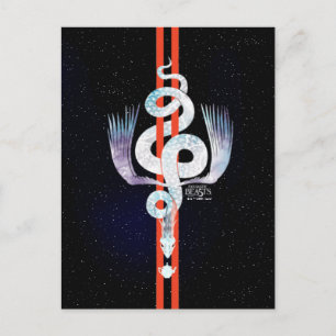 Fantastische beestjes komen voor briefkaart