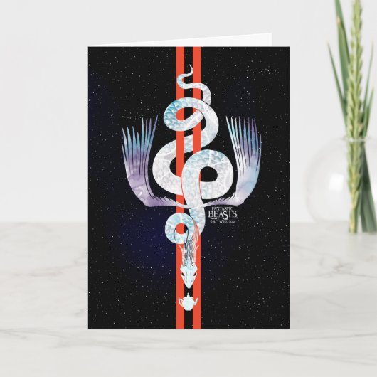 Fantastische beestjes komen voor kaart (Voorkant)