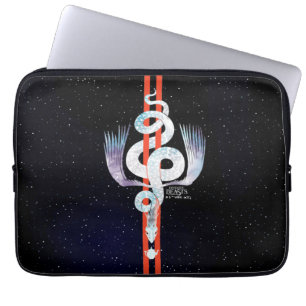 Fantastische beestjes komen voor laptop sleeve