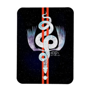 Fantastische beestjes komen voor magneet