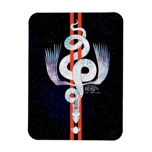 Fantastische beestjes komen voor magneet (Verticaal)