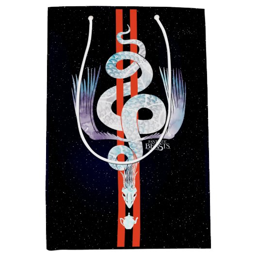 Fantastische beestjes komen voor medium cadeauzakje (Voorkant)