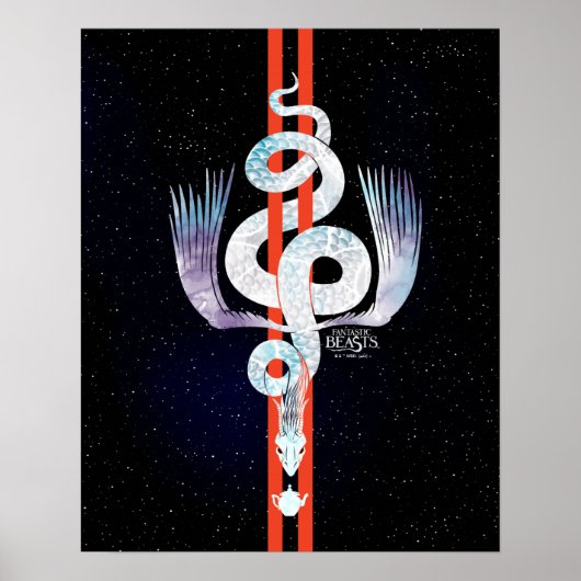 Fantastische beestjes komen voor poster (Voorkant)