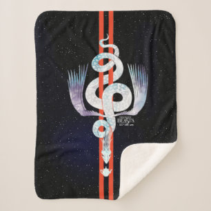 Fantastische beestjes komen voor sherpa deken