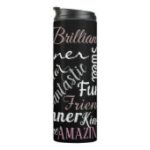 Fantastische BestMan gepersonaliseerde positieve a Thermosbeker (Geroteerd rechts)