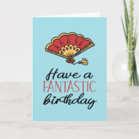 Fantastische Birthday Cute Fan Pun Funny Birthday