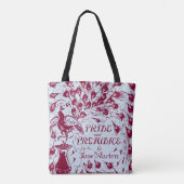Fantastische bladwijzer: Pride & Prejudice | Canva Tote Bag (Achterkant)