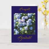 Fantastische bloem, gefeliciteerd, Afstuderen Kaar Kaart (Gele Bloem)