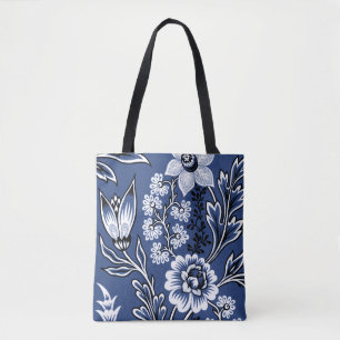 Fantastische Bloemen (Blauw) Fine Art Tote Bag