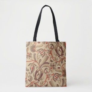 Fantastische bloemen: dromerig naadloos patroon. tote bag