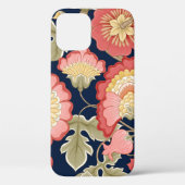 Fantastische bloemen in retro, , jakobenompen Case-Mate iPhone case (Achterkant)