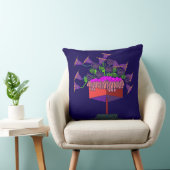 Fantastische Bloemen Kussen (Stoel)