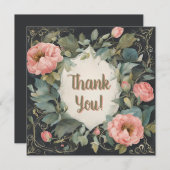  fantastische bloemendank u korting feestdagenkaart (Voorkant / Achterkant)