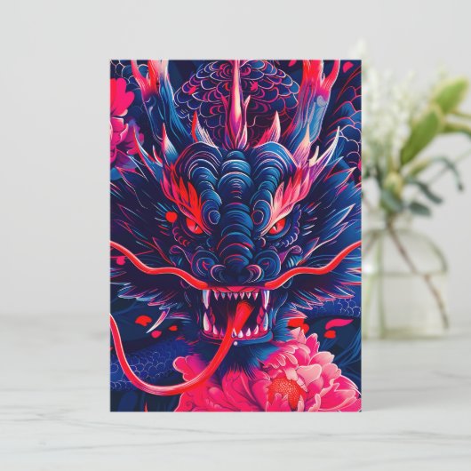 Fantastische Blossom Fury Dragon Aankondiging (Staand voorkant)