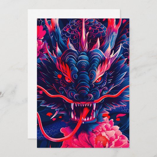 Fantastische Blossom Fury Dragon Aankondiging (Voorkant / Achterkant)