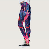 Fantastische Blossom Fury Dragon Leggings (Links)