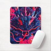Fantastische Blossom Fury Dragon Muismat (Met muis)