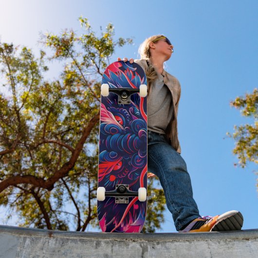 Fantastische Blossom Fury Dragon Persoonlijk Skateboard (Buiten 1)