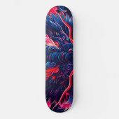 Fantastische Blossom Fury Dragon Persoonlijk Skateboard (Voorkant)