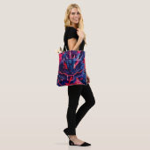 Fantastische Blossom Fury Dragon Tote Bag (Op model)