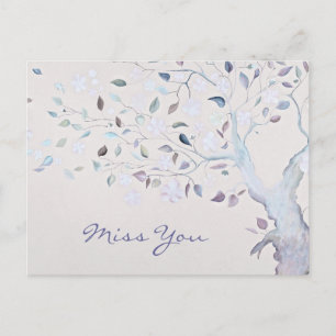 Fantastische boom - Miss You Briefkaart