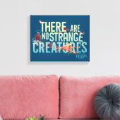 Fantastische borsten - er zijn geen vreemde creati canvas afdruk (Insitu (Woonkamer))