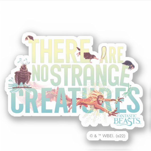 Fantastische borsten - er zijn geen vreemde creati sticker (Voorkant)