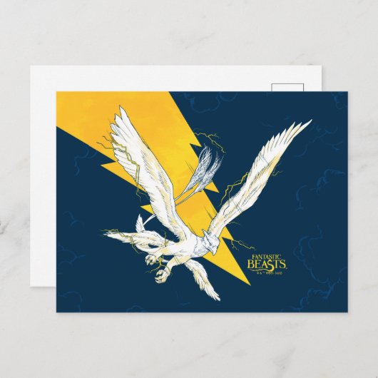 Fantastische borsten Thunderbird Briefkaart (Voorkant / Achterkant)