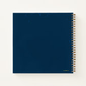 Fantastische borsten Thunderbird Notitieboek (Achterkant)