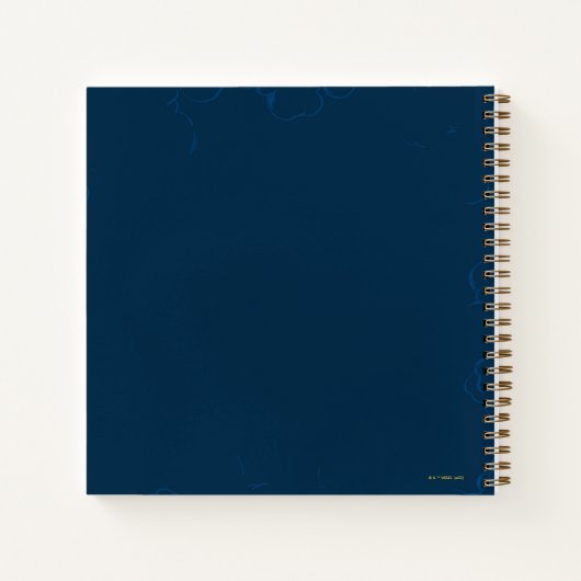 Fantastische borsten Thunderbird Notitieboek (Achterkant)