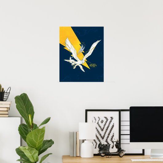 Fantastische borsten Thunderbird Poster (Thuiskantoor)