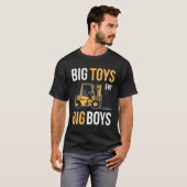 Fantastische cadeautjes voor chauffeurs Big Toys v T-shirt (Voorkant volledig)