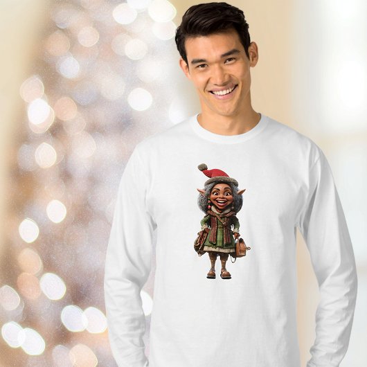 Fantastische Christmas Elf Mannen T-shirt