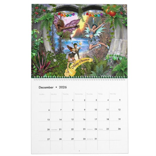 Fantastische collecties kalender (Dec 2026)