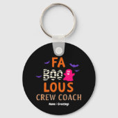 Fantastische Crew Coach Halloween Party Ghost Funn Sleutelhanger (Voorkant)