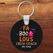 Fantastische Crew Coach Halloween Party Ghost Funn Sleutelhanger (Voorkant)