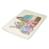 Fantastische Cute Fantasy Draken Paasmand  Badmat (Gekanteld)