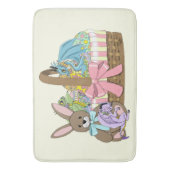 Fantastische Cute Fantasy Draken Paasmand  Badmat (Voorkant Verticaal)